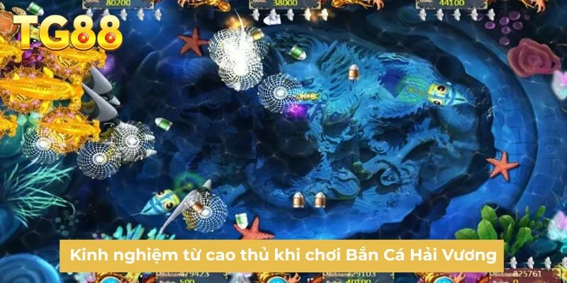 Kinh nghiệm từ cao thủ khi chơi Bắn Cá Hải Vương